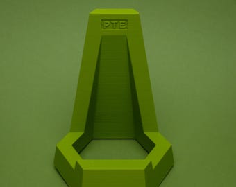 TCG Card Display Stand - PTE - "Jungle Green" 3D Printed - Fits PSA, Beckett, Toploaded Cards, and more!