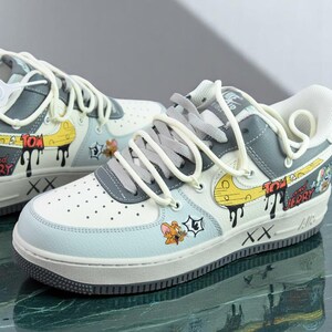 Scarpe Air Force 1 'Tom & Jerry' personalizzate
