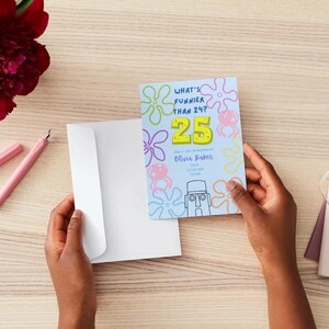 Verjaardagskaart met SpongeBob-thema