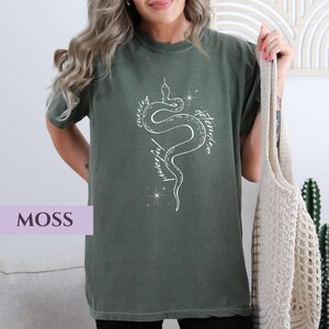 Magical House Comfort Colors T-Shirt, Wizard World Gift, Magic School Tee, Fantasy Book Shirt, Wizard House Shirt, Bookish Fandom Gift image 2