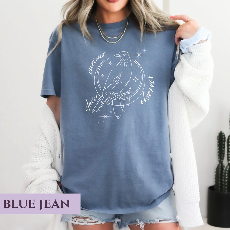 Magical House Comfort Colors T-Shirt, Wizard World Gift, Magic School Tee, Fantasy Book Shirt, Wizard House Shirt, Bookish Fandom Gift image 5