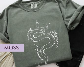 Magical House Comfort Colors T-Shirt, Wizard World Gift, Magic School Tee, Fantasy Book Shirt, Wizard House Shirt, Bookish Fandom Gift