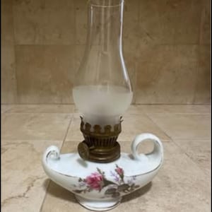 Vintage mini kerosene oil lamp