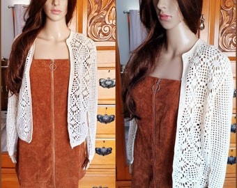 Crochet Cardigan - Etsy Australia