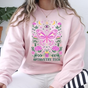 Optometrist Sweatshirt, Optometry Gift, Optometry Student Sweater