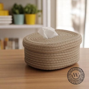 Organizador de pañuelos minimalista, servilletero, caja para toallas faciales, porta pañuelos suaves, caja de pañuelos de tela tejida, almacenamiento de pañuelos para el hogar