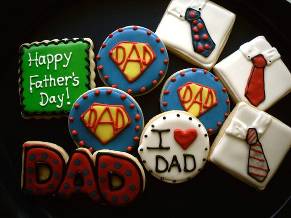 Items similar to Father's Day Cookie Assortment on Etsy