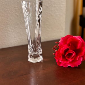 Cristal D’Arques Lead Crystal Bud Vase
