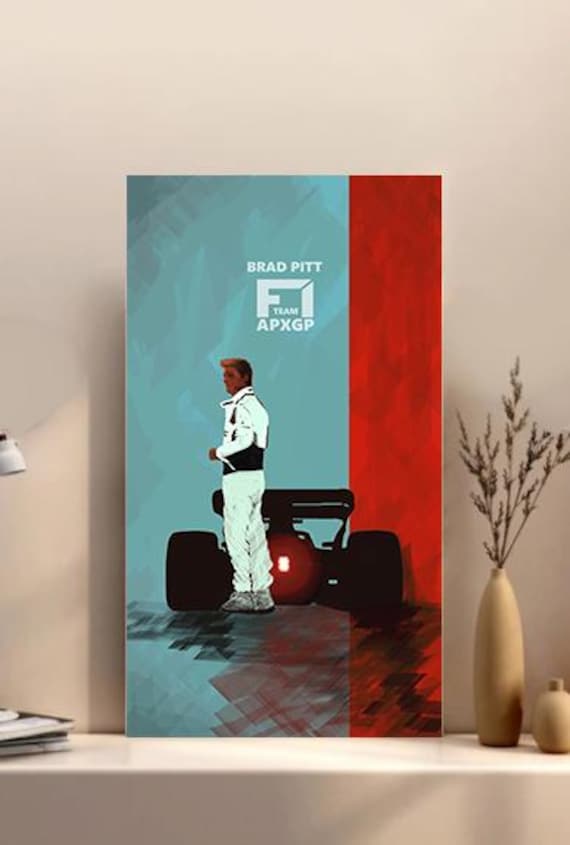 2025 F1 Apex GP Adventure Brad Pitt and Car Racing Movie. Unique