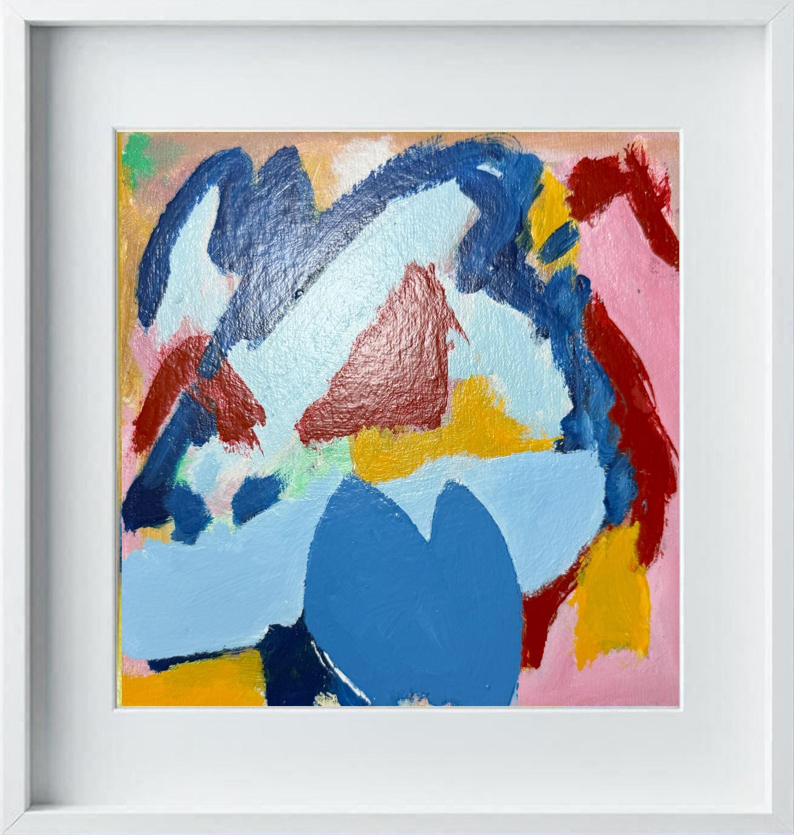 絵画 Acrylic Paint (Abstract Painting) Original Abstract Art Acrylic Painting - Multicolor - Etsy