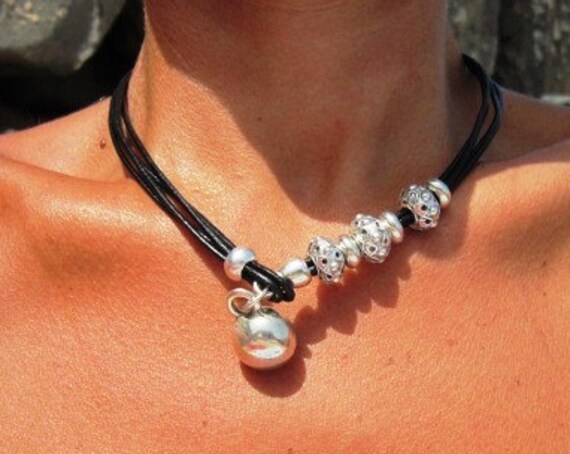 Unique necklaces, beaded necklace, Popular necklaces, drop necklace, sterling silver necklaces, necklaces for women, fashion designer