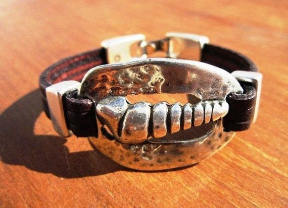 Leather & Silver Charm Beaded Bracelet • Handmade Jewelry Gift for Her • Custom Bracelet Gift • Personalized Jewelry Gifts by Kekugi