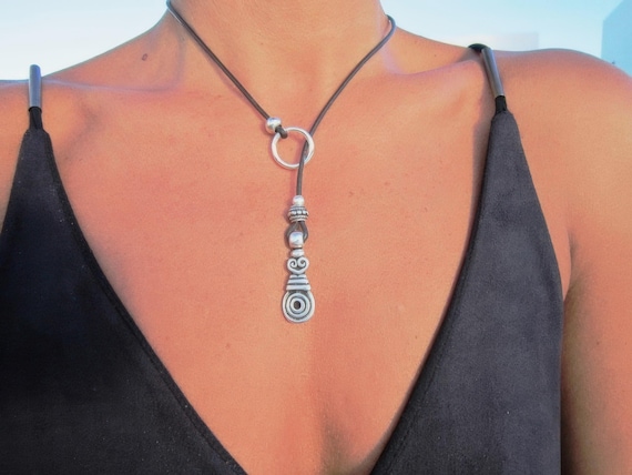 Beaded Couples Y lariat Necklace with Charm • Personalized Jewelry Necklaces for Women • Best selling items Custom Gift for Her by Kekugi