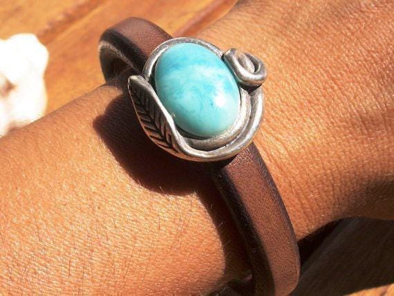 turquoise bracelet jewelry • Beaded Bracelet Personalized Gifts • Silver Custom Bracelet • Personalized Handmade Jewelry Gift for Her