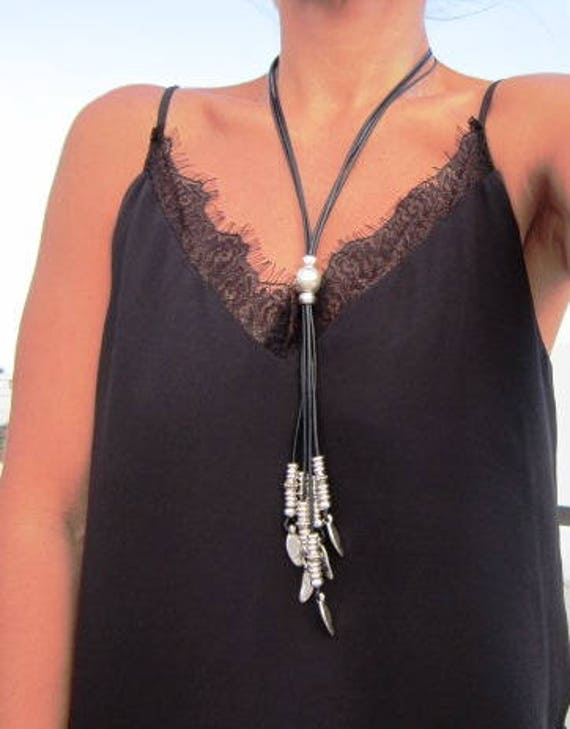pendant necklace, long necklace, necklaces for women, silver necklace, bohemian necklace, boho jewelry, pendant, costume jewelry