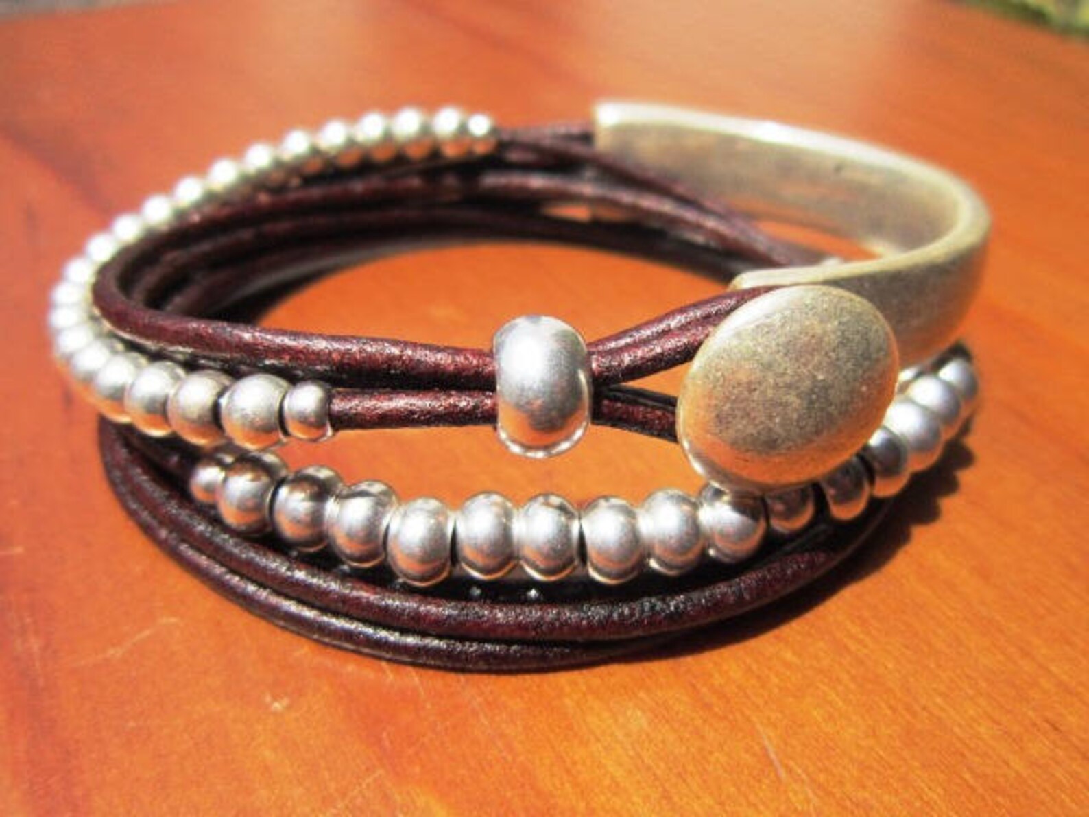 Stacking Bracelet Stacked Bracelets Stack Bracelet Beads Etsy