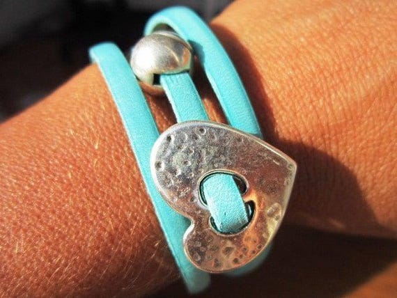 turquoise bracelet jewelry • Beaded Bracelet Personalized Gifts • Silver Custom Bracelet • Personalized Handmade Jewelry Gift for Her