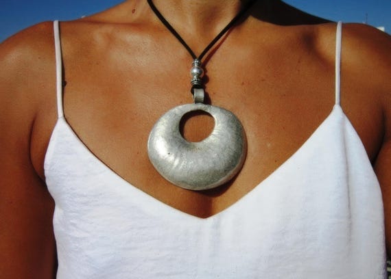 Best selling items Silver Everyday Pendant Beaded silver Necklace • Long Layered Chunky Necklace Gift for Her • Necklaces for Women