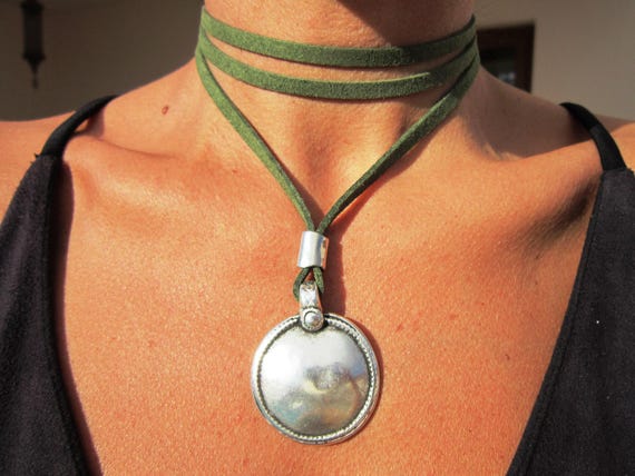 Best Selling items Silver Everyday Pendant Beaded Necklace • Boho Layered Chunky Necklace Gift for Her • layering Necklaces for Women