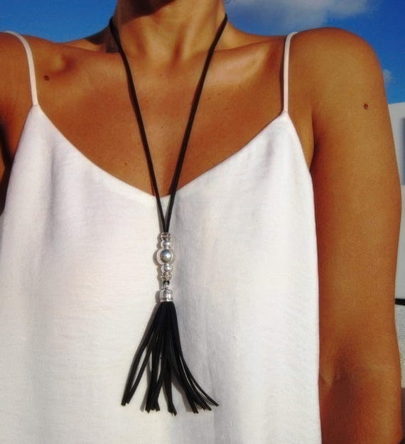 Silver Chunky Couples Necklace Pendant • Beaded Charm Necklace • Personalized Jewelry Gifts Best selling items Host Gift for Her or Mom gift