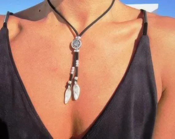 Long Pendant Necklaces for Women Best Selling Items • Unique Chunky Pendant Necklace • Personalized summer Jewelry Gifts for Her