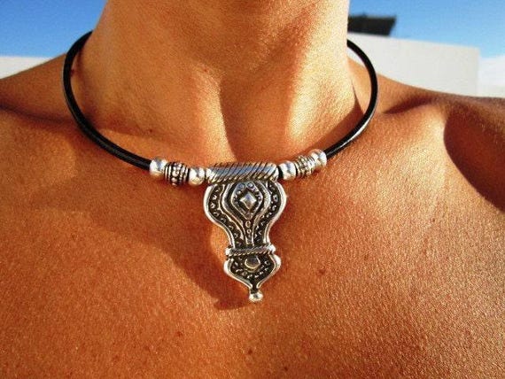 Handmade Simple Leather Necklace Gift for Her • Unique Couples Necklace Jewelry • Personalized Jewelry Best selling items Gifts By Kekugi