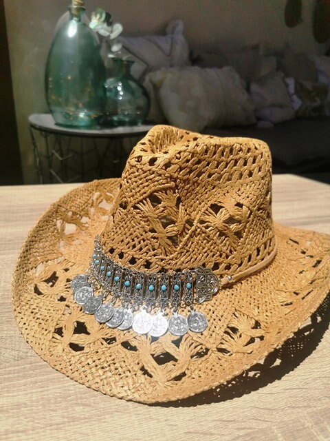 Handmade Straw Bohemian Holiday Travel Hat Women Men Summer Outdoor Beach  Hats Unisex Solid Hollow Western