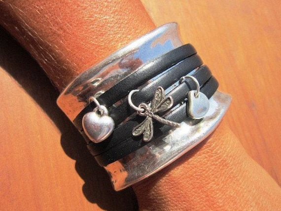 Custom Charm Silver Beaded Bracelet • Bohemian Handmade Jewelry • Personalized Custom Gift for Her & Birthday Gift Personalized Jewelry