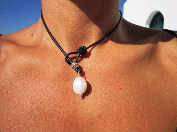 Handmade Couples Birth stone freshwater pearl Necklace • Y lariat Necklace Birthstone • Personalized Jewelry Gift for Her • Gift for mom