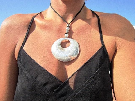 Best selling items Silver Everyday Pendant Beaded silver Necklace • Long Layered Chunky Necklace Gift for Her • Necklaces for Women