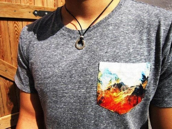 Silver Necklace for Men – Charm Necklace Custom Gift Mens Jewelry Gifts for Men Unique Handmade by Kekugi