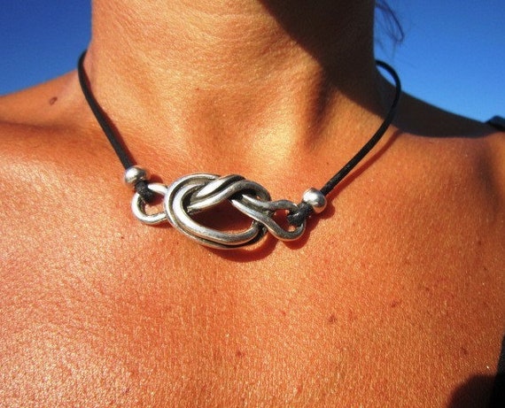 knot necklace, womens necklace, nautical necklace, nautical jewelry, summer Bracelets, summer jewelry, summer accessories