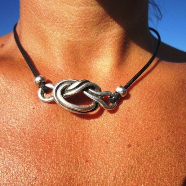 knot necklace, womens necklace, nautical necklace, nautical jewelry, summer Bracelets, summer jewelry, summer accessories