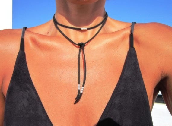 Statement Chunky silver pendant Necklace Handmade Products • layered beaded necklace • Bohemian Personalized Jewelry Gift for Her or Host