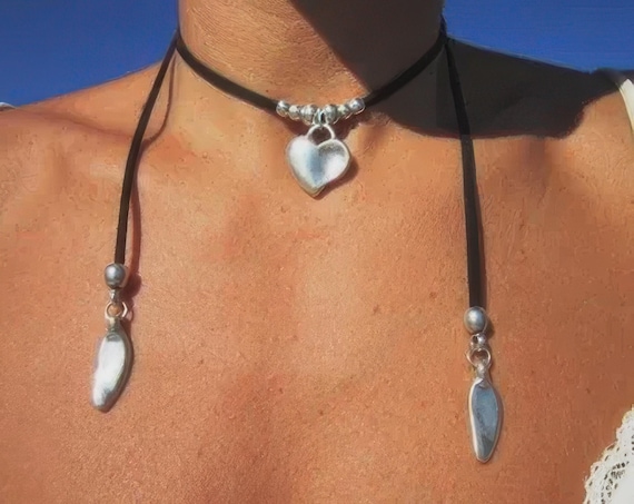 Statement Layered Chunky Couples Necklace • Bohemian Neotribal Jewelry • Best Selling Items • top Sellers Gift for Host or Galentine Gift