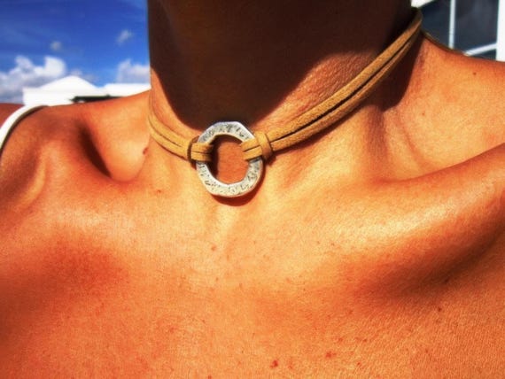 Ring Silver Necklace gift for her • Bohemian Handmade Personalized Jewelry • Best selling items birthday  or anniversary Gift for her