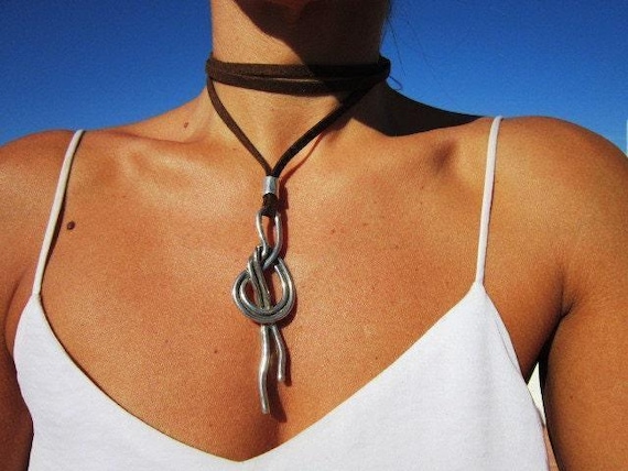 Beaded summer Necklace Silver Charm Host Gift or couples Necklace • Bohemian Handmade Personalized Jewelry • Best selling items Gift for her