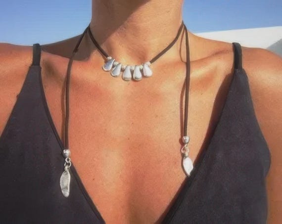 Statement Layered Chunky Couples Necklace • Bohemian Neotribal Jewelry • Best Selling Items • top Sellers Gift for Host or Galentine Gift