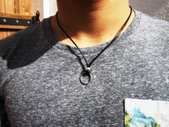 Personalized Gifts for Men – Necklace for Men Pendant Necklace Custom Handmade Jewelry Gift for Him