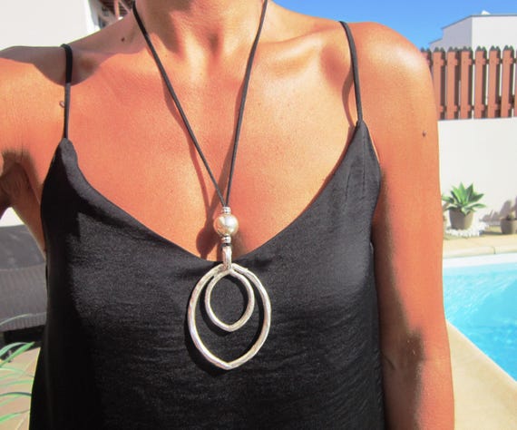 Everyday Long Charm necklace • Bohemian Handmade jewelry Pendant Necklaces for Women • Personalized Jewelry host gift top sellers