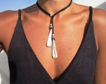 Bohemian Y lariat necklace • Couples Boho necklace • Best Selling Items Gift for Her • Necklaces for Women • Personalized Jewelry gifts