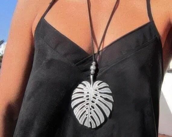 Statement Chunky Long Necklace Handmade Products • Bohemian Personalized  Jewelry Gift for Her • Birthday gift, anniversary or mom gift