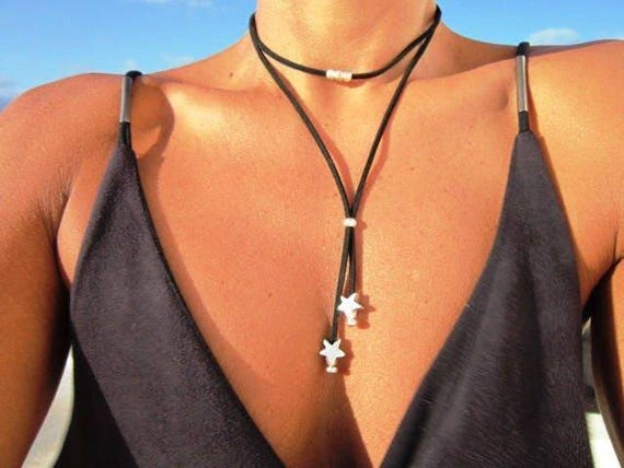 Layered Silver Beaded Necklace with charm • Couples Necklace with Charm • Handmade Personalized Bohemian Jewelry Gift for Her by Kekugi