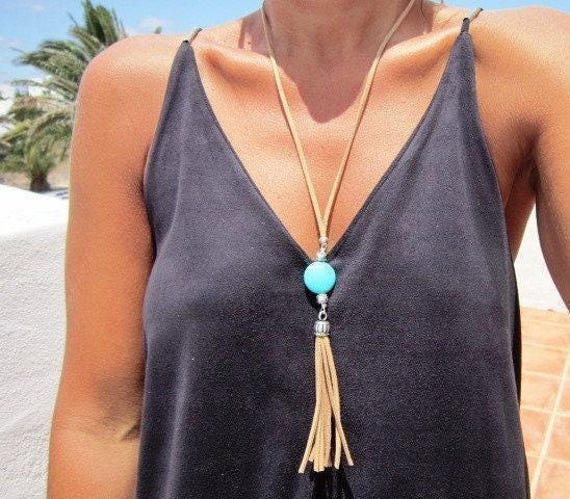 Everyday Long Charm necklace • Bohemian Handmade jewelry Pendant Necklaces for Women • Personalized neotribal Jewelry host gift top sellers