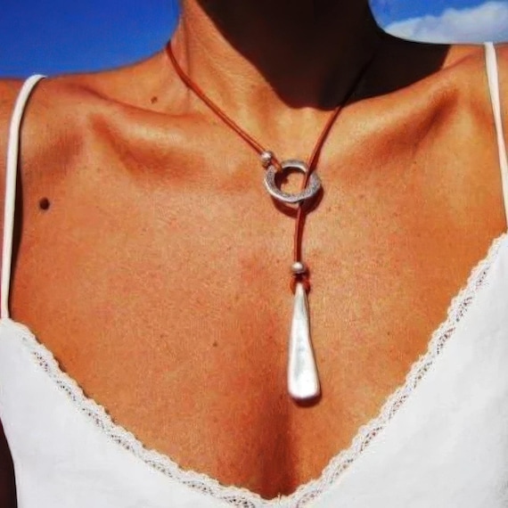 Simple Lariat Necklace Gift for Her • Couples Y Necklace • Personalized Jewelry Best selling items Gifts By Kekugi • Birthday gift for Her