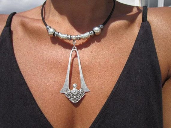 Personalized Jewelry Necklaces for Women • Silver Beaded Necklace with Pendant Charm • Best selling items Custom Gift for her