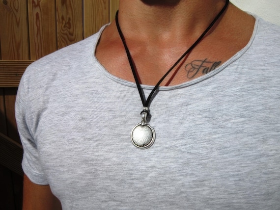 Personalized Gifts for Men – Necklace for Men Pendant Necklace Custom Handmade Jewelry Gift for Him