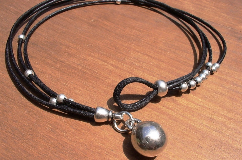 Unique necklaces, beaded necklace, Popular necklaces, drop necklace, sterling silver necklaces, necklaces for women, fashion designer image 2