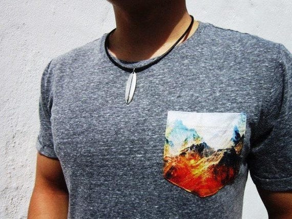 Personalized Gifts for Men – Couples Necklace for Men Pendant Necklace Custom Handmade Jewelry Gift for Him