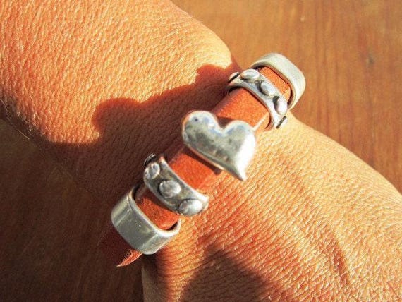 Leather & Silver Bracelets for Women • Matching Couple Bracelets • Custom bracelet Gift for women • Best Selling jewelry Items by Kekugi